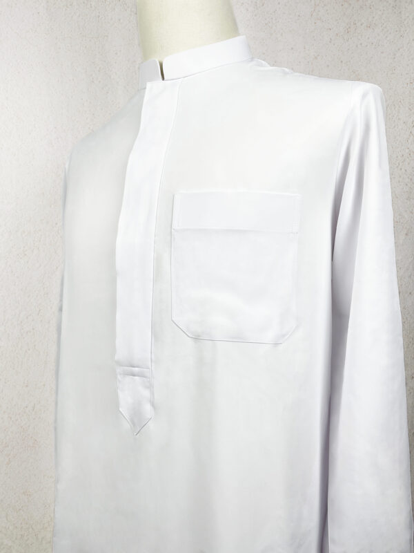 Qamis saoudien blanc